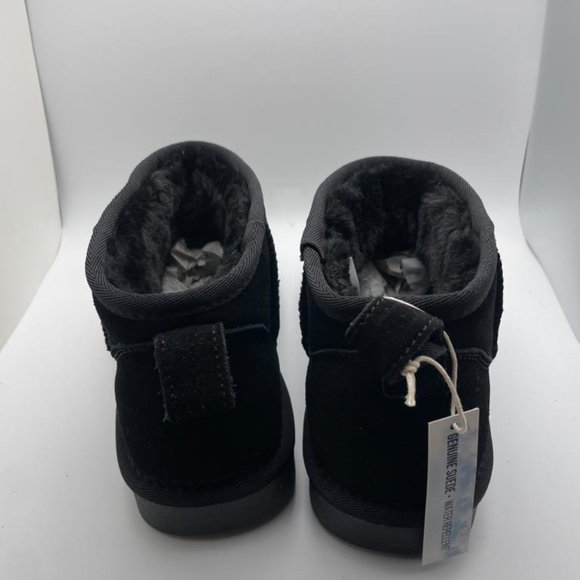 CUSHIONAIRE Women's Cozy pull on boot BLACK SIZE 8M - Picture 4 of 6